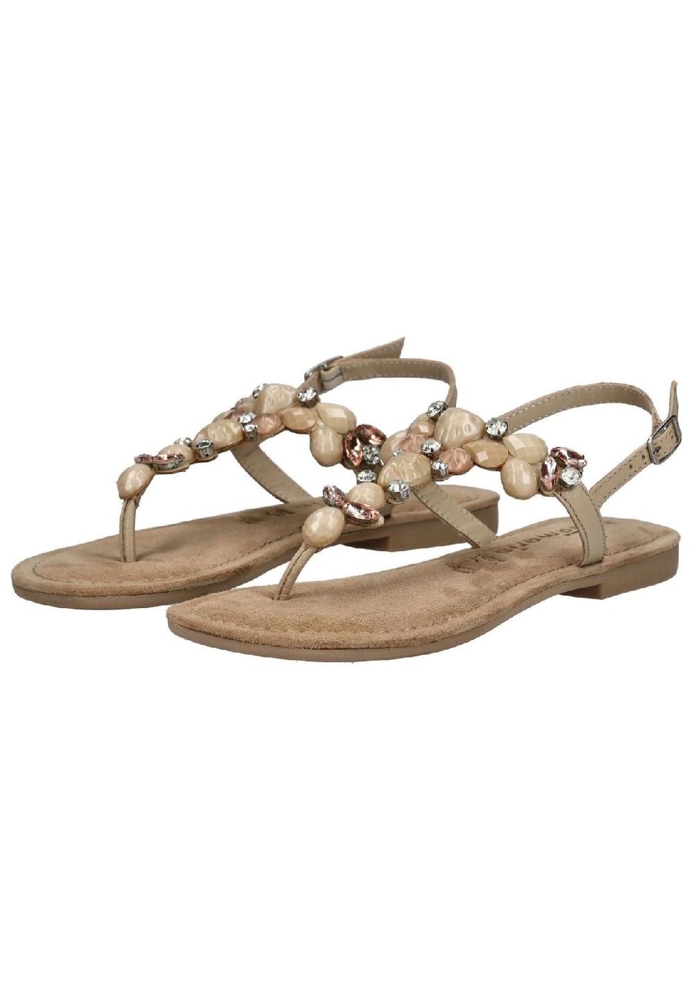 Tamaris Veloursleder/Textil Sandalen Letzte 2 Tage