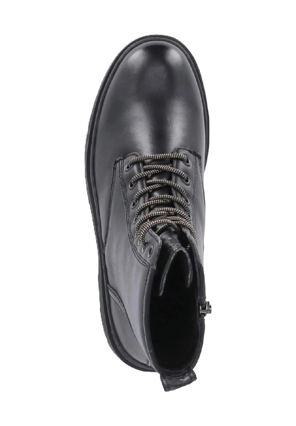 Tamaris Schnürstiefeletten Blockabsatz Zuglasache für Damen Clearance-Verkauf