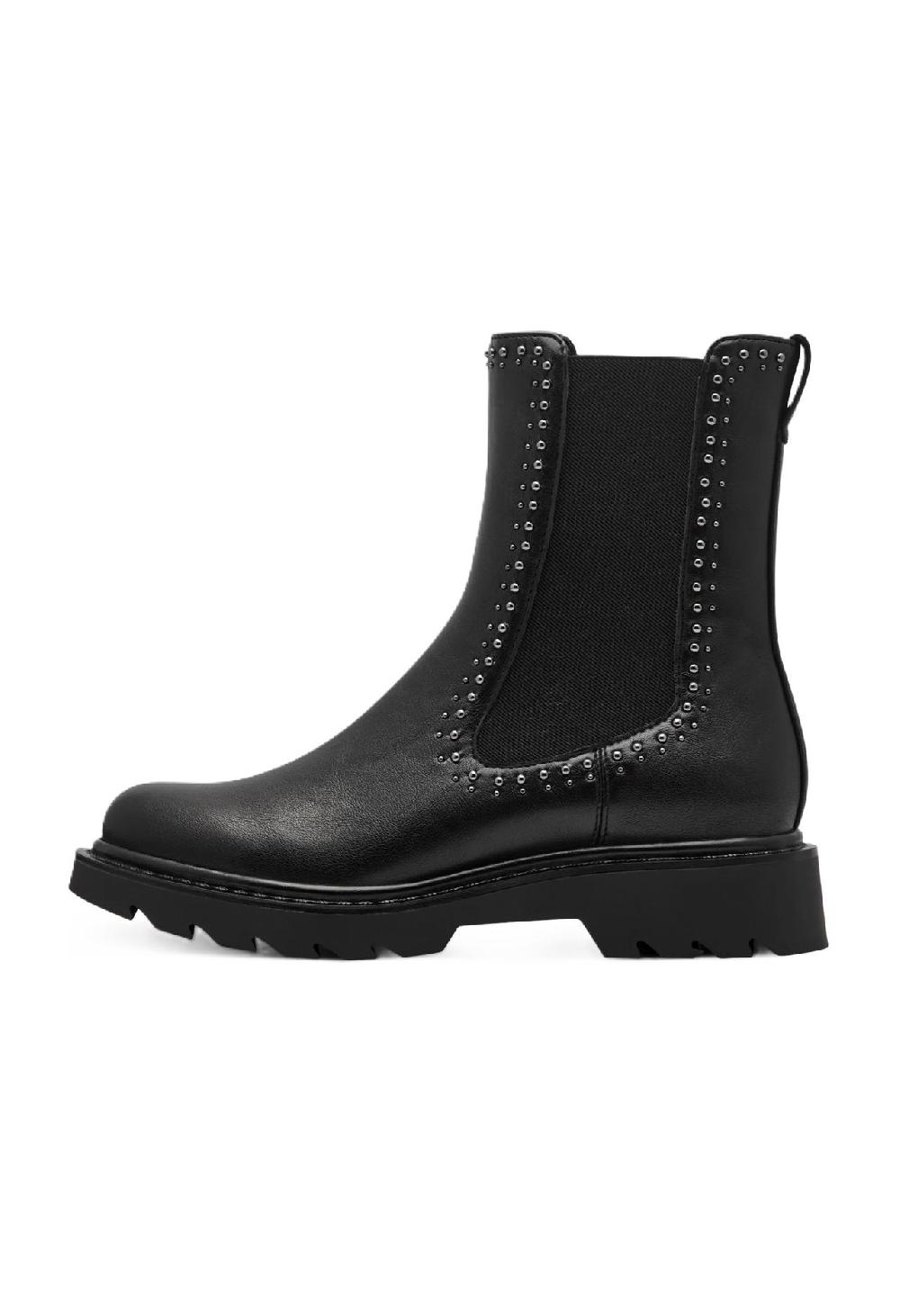 Tamaris Chelsea Boots Blockabsatz Zuglasche für Damen Fabrik Onlineshop
