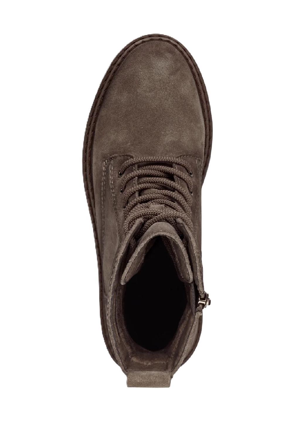 Tamaris Schnürstiefeletten Leder Zuglasche für Damen Sonderangebot
