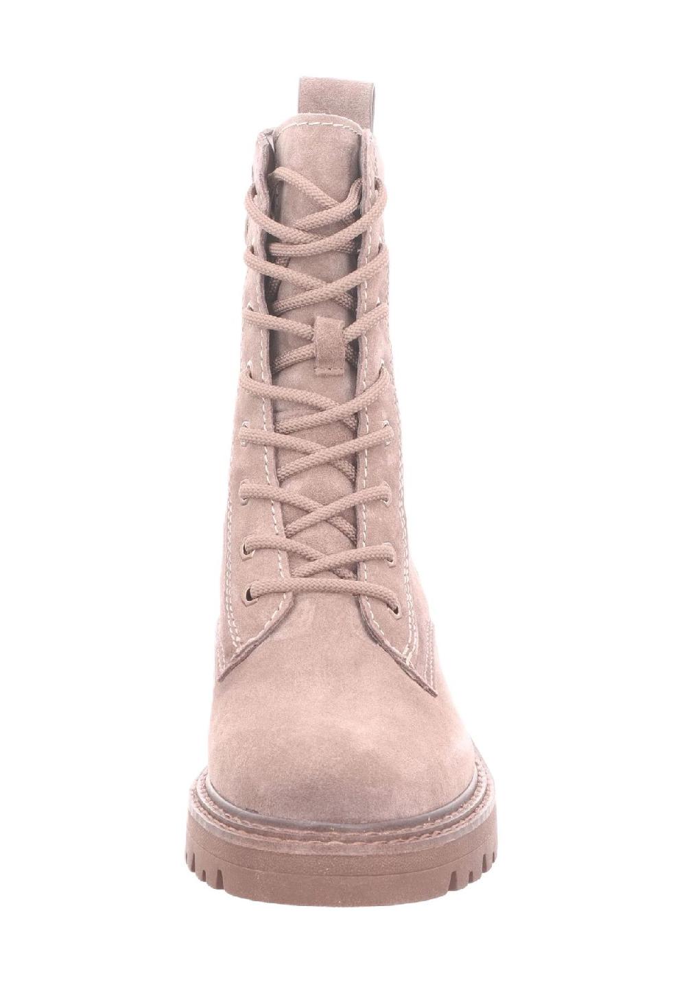 Tamaris Schnürstiefeletten Leder Zuglasche für Damen Sonderangebot
