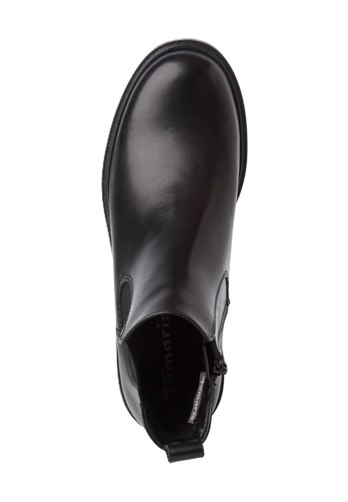 Tamaris Chelsea Boots Leder Zuglasche für Damen Versandkostenfrei