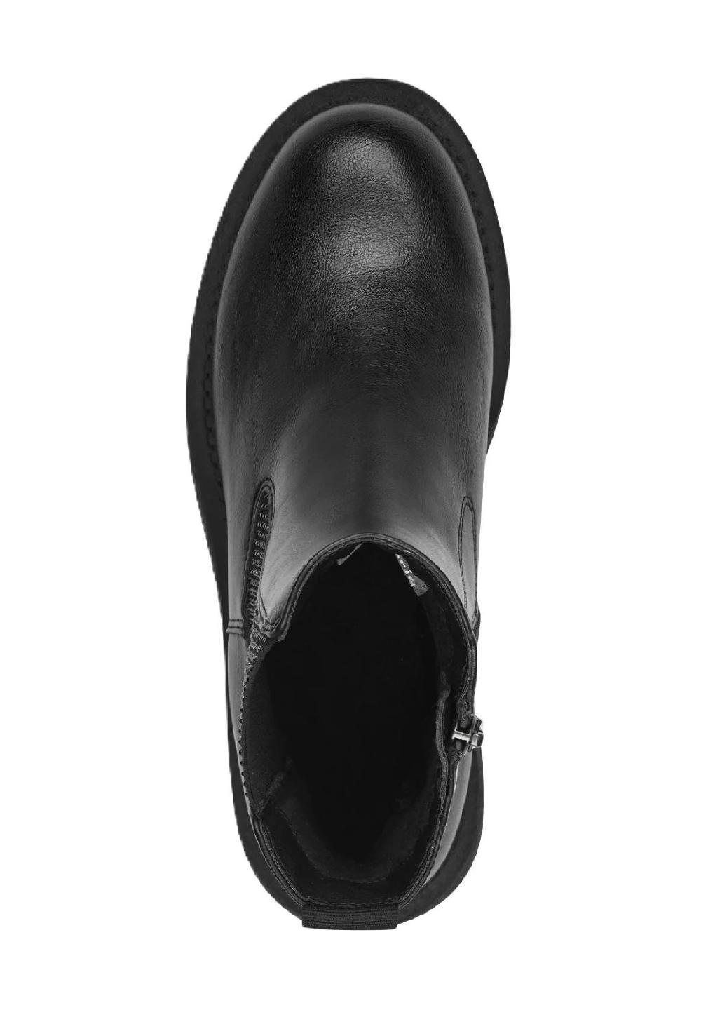 Tamaris Chelsea Boots Blockabsatz Zuglasche für Damen Begrenztes Angebot