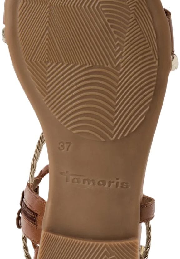 Tamaris Riemchensandalen Leder für Damen Jubiläumsangebot