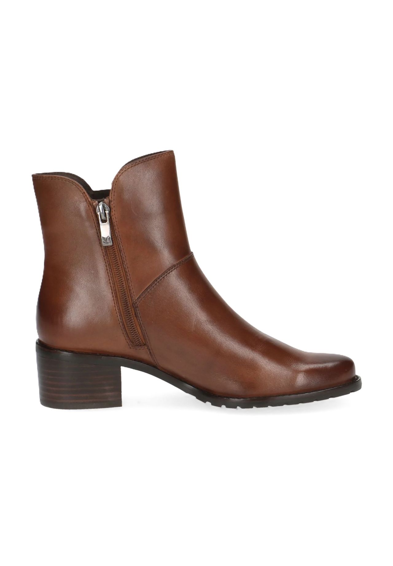Caprice Stiefeletten Leder Blockabsatz für Damen Saisonale Angebote