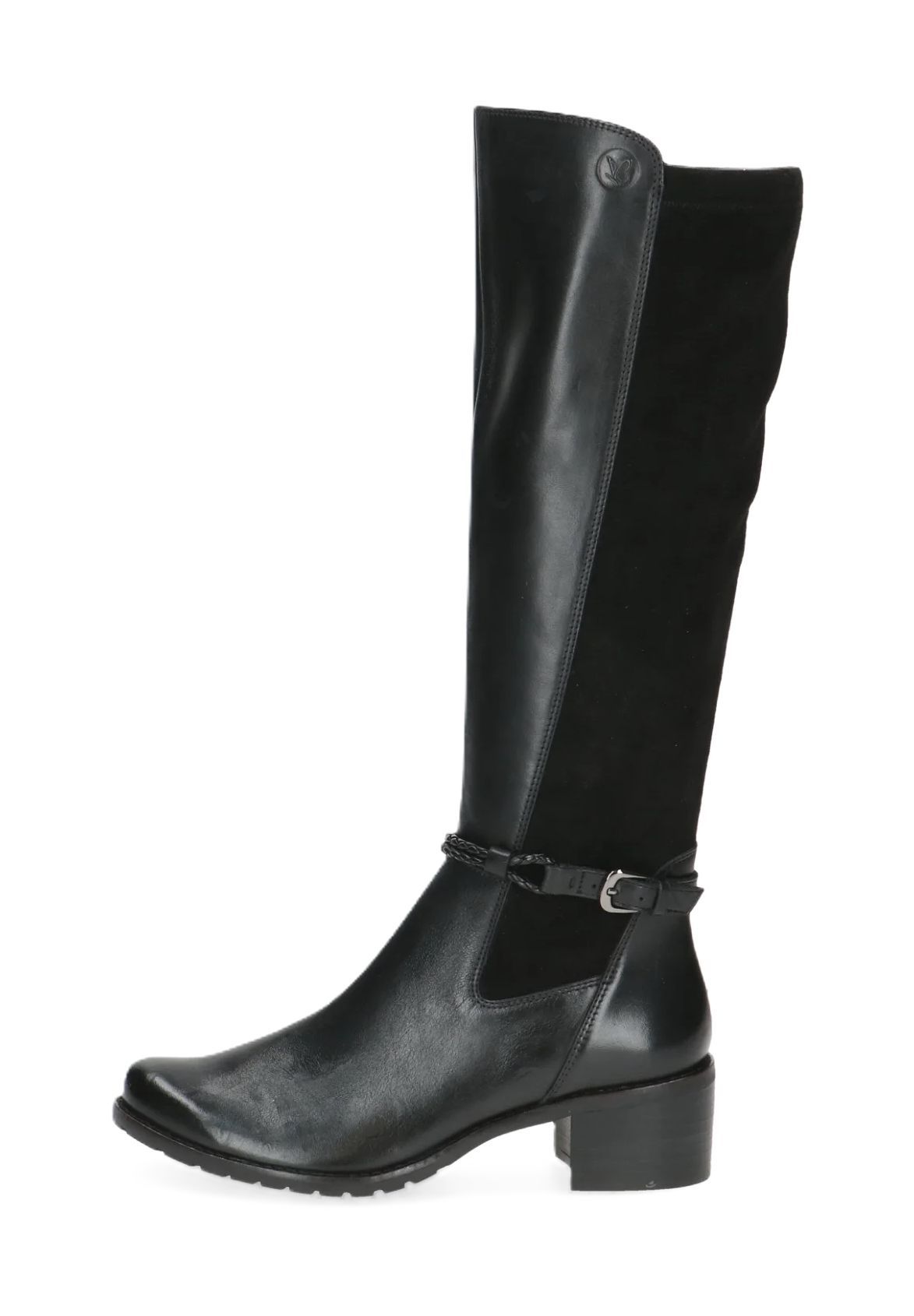 Caprice Stiefel Blockabsatz Leder für Damen Preisnachlass