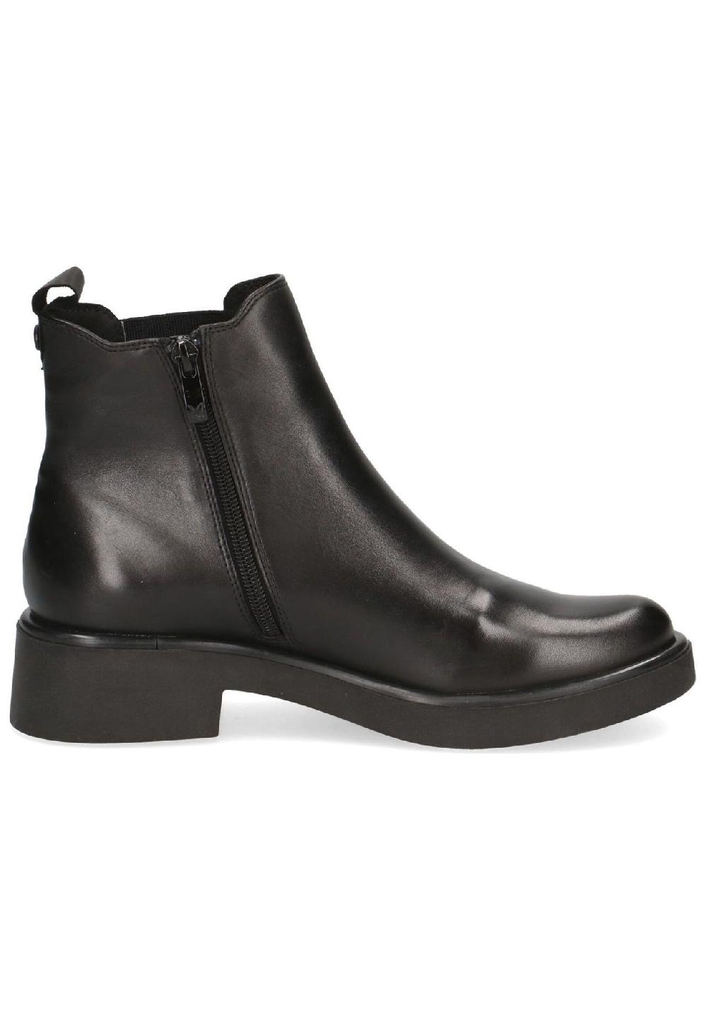 Caprice Chelsea Boots Leder Blockabsatz für Damen Muttertagsangebot