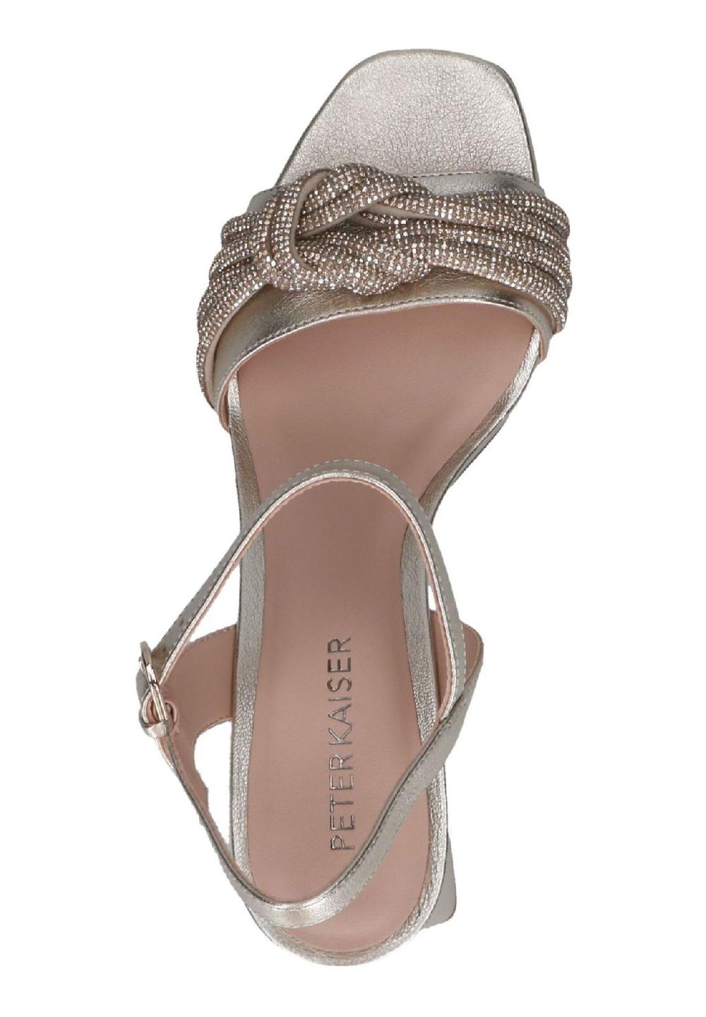 PETER KAISER Leder Sandalen Heißer Verkauf