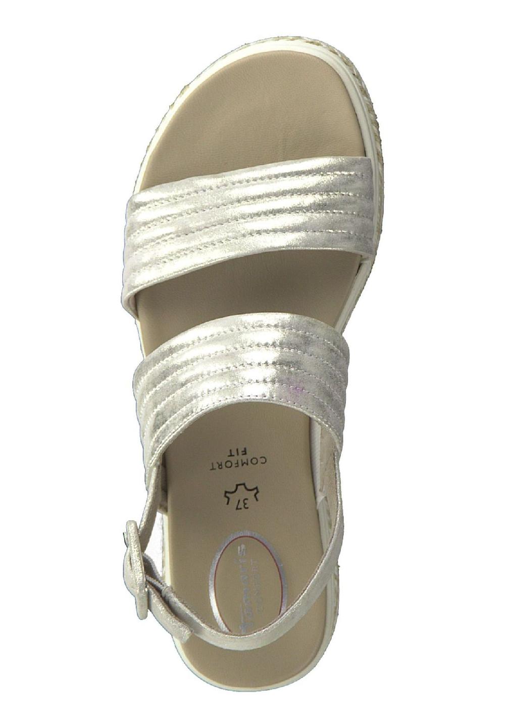 Tamaris Leder Sandalen Kostenlose Rückgabe