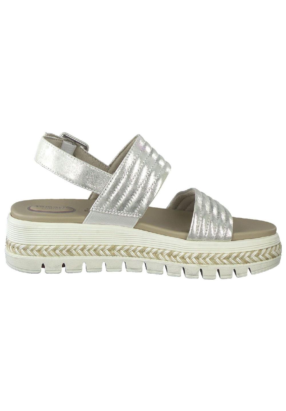 Tamaris Leder Sandalen Kostenlose Rückgabe