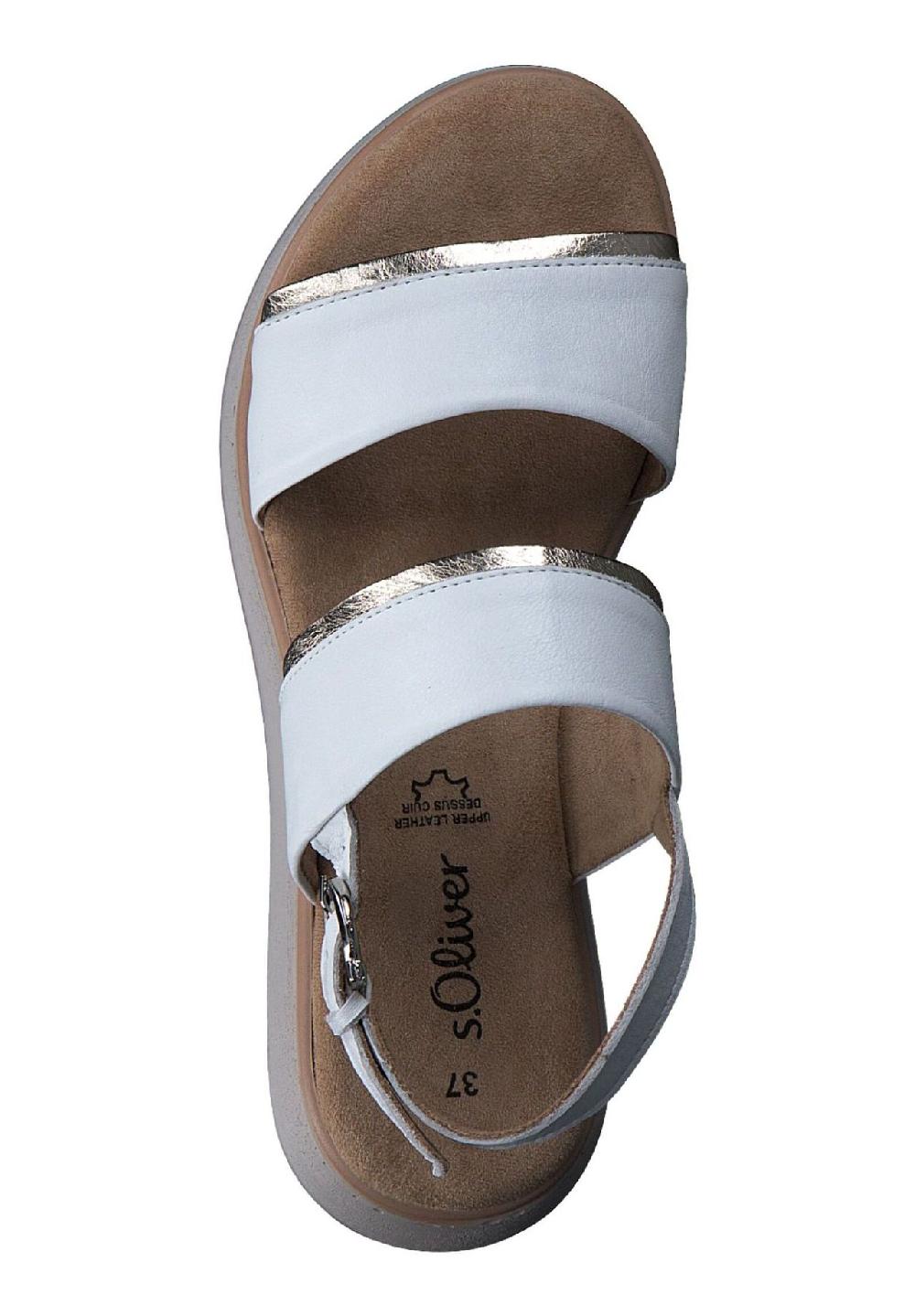 s.Oliver Leder Sandalen Discount Store für neue Produkte