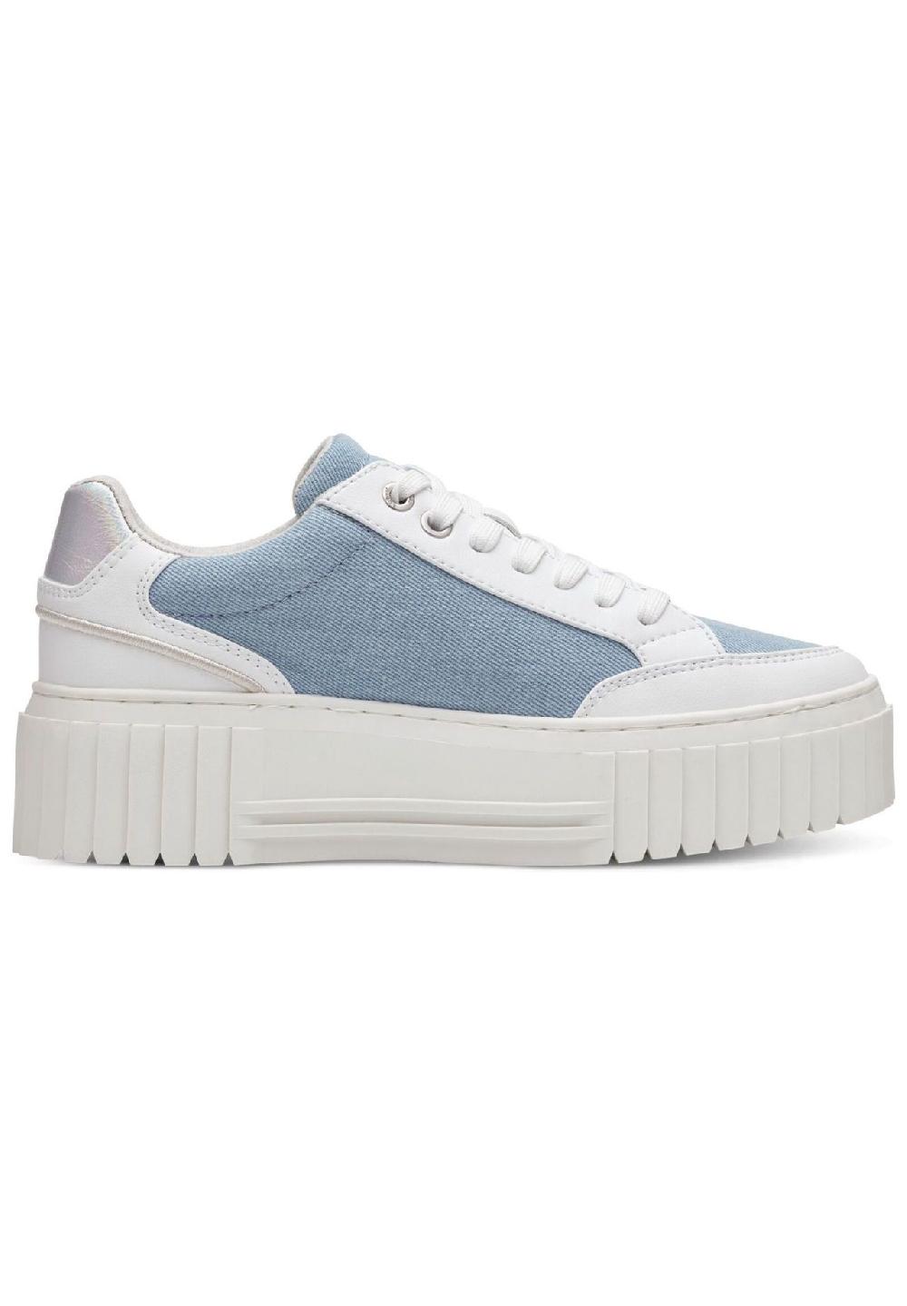 s.Oliver Lederimitat/Textil Sneaker Super Rabatt