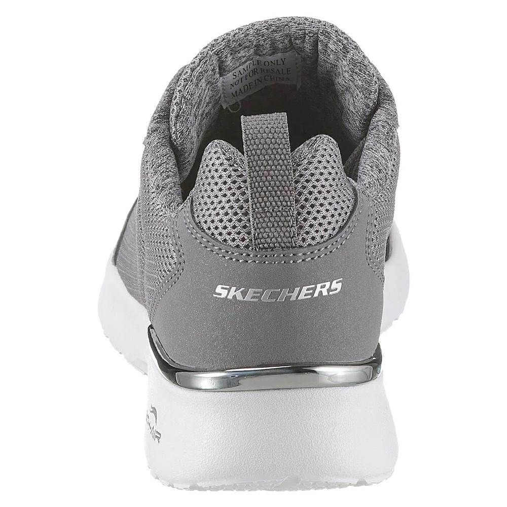 Skechers Sneaker »Skech-Air Dynamight - Fast Brake« Metallic-Element an der Ferse Freizeitschuh Halbschuh Schnürschuh online bestellen Wochenangebot