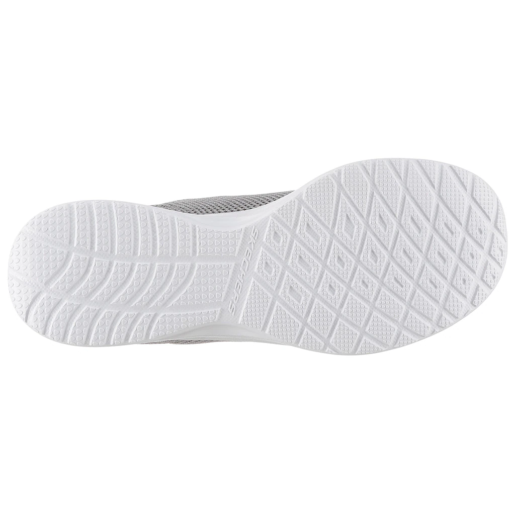 Skechers Sneaker »Skech-Air Dynamight - Fast Brake« Metallic-Element an der Ferse Freizeitschuh Halbschuh Schnürschuh online bestellen Wochenangebot