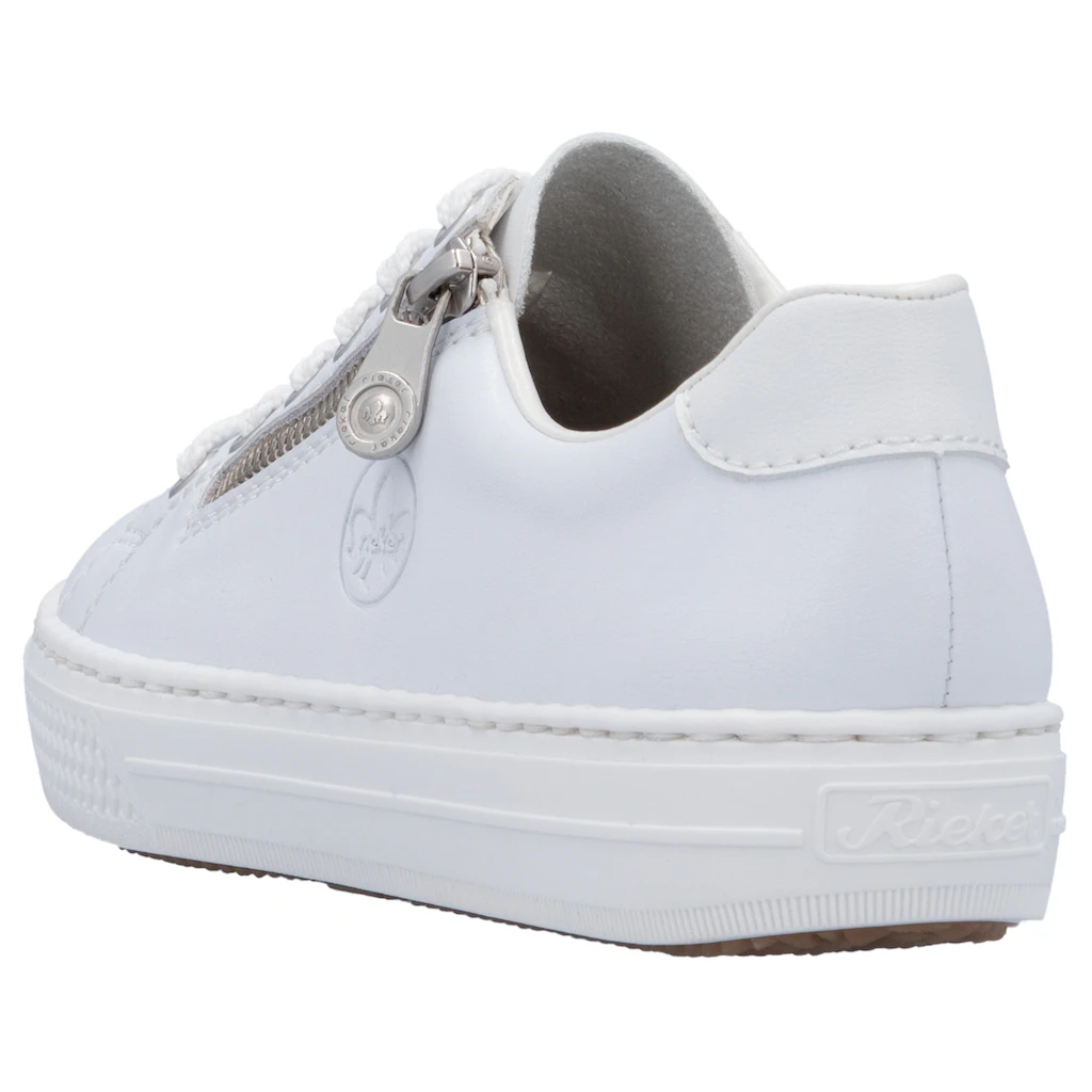 Rieker Sneaker mit Memosoft-Innensohle Freizeitschuh Halbschuh Schnürschuh ▷ für Letzte 3 Tage