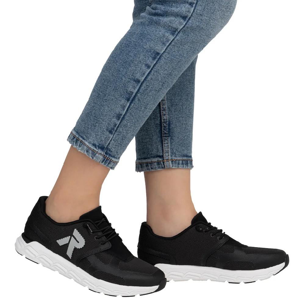 RIEKER Sport Slip-On Sneaker »Preston« Freizeitschuh Halbschuh Schlupfschuh mit Gummizug Zeitbegrenzte Promotion