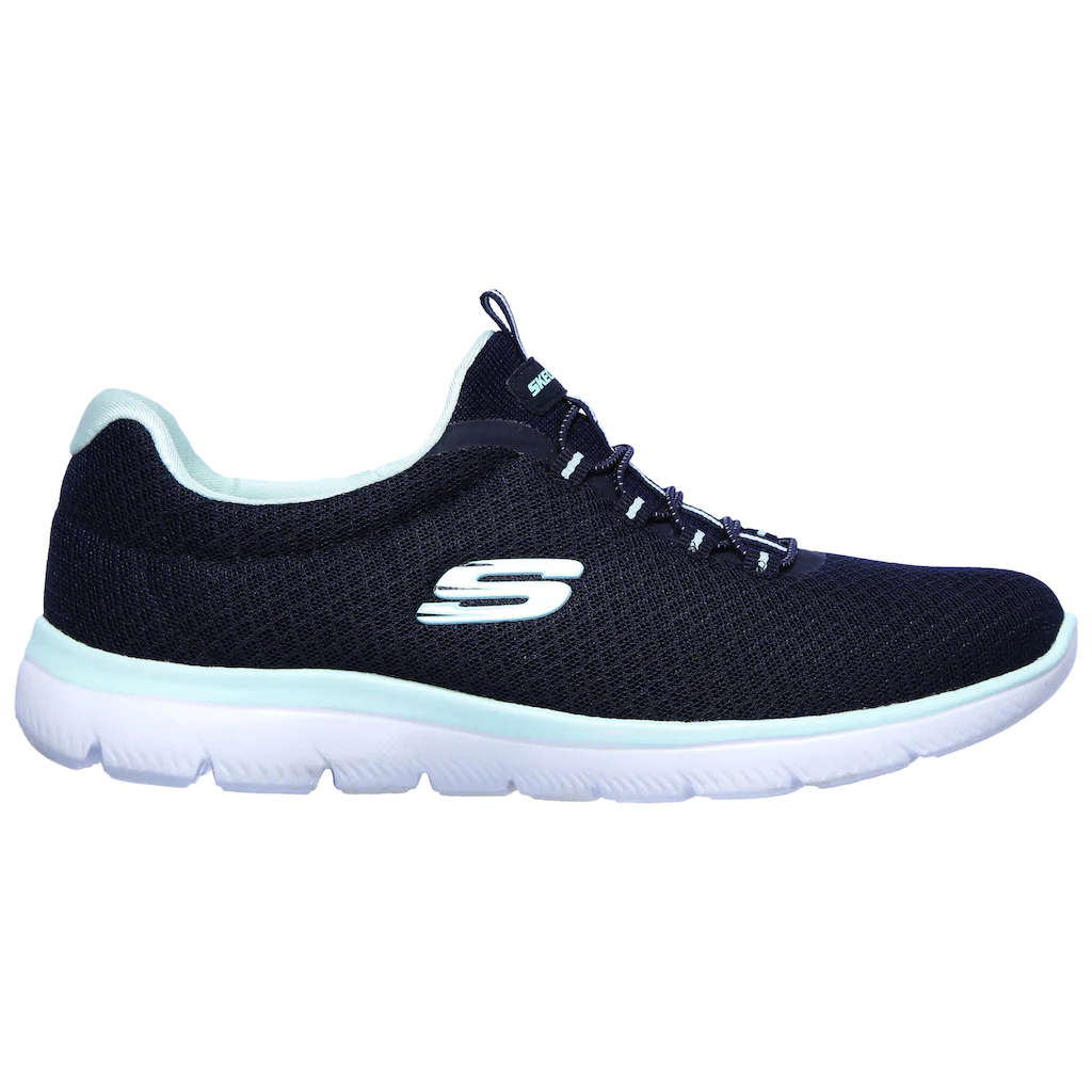 Skechers Slip-On Sneaker »SUMMITS« Freizeitschuh Komfortschuh mit stoßdämpfender Zwischensohle online kaufen Auslauf