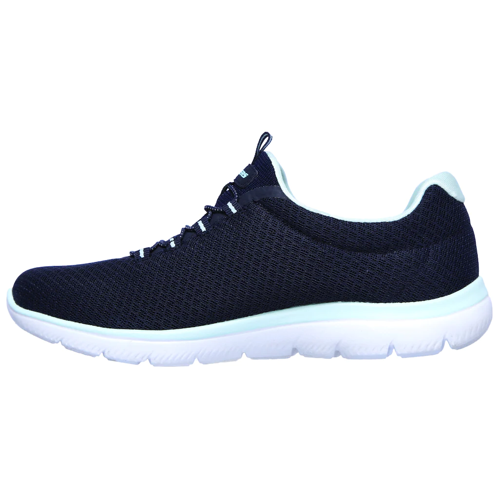 Skechers Slip-On Sneaker »SUMMITS« Freizeitschuh Komfortschuh mit stoßdämpfender Zwischensohle online kaufen Auslauf