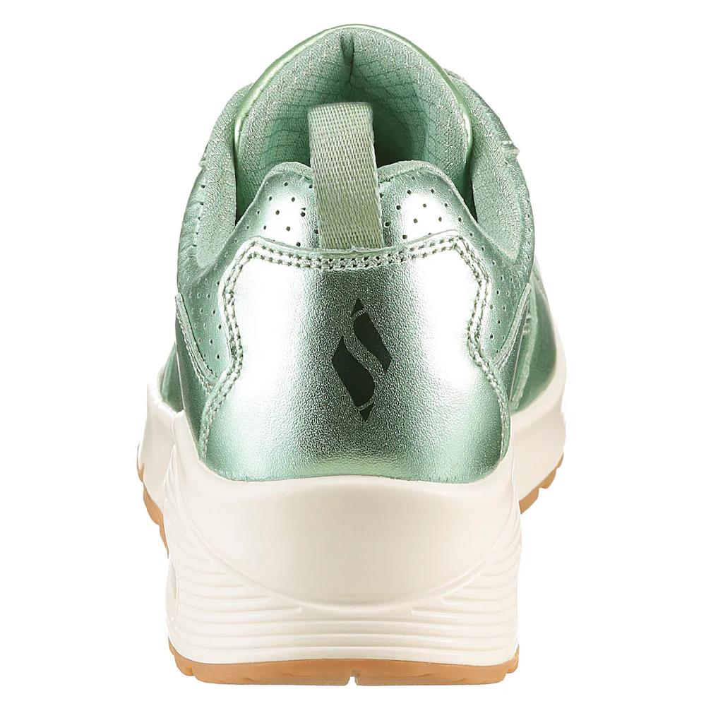 Skechers Sneaker »UNO-METALLIXS« Keilsneaker Plateausneaker Schnürschuh Halbschuh im Metallic-Look online kaufen Exklusivangebot