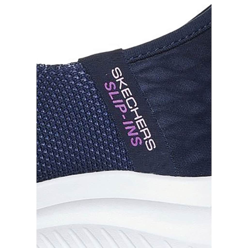 Skechers Slip-On Sneaker »ULTRA FLEX 3.0-BEAUTY BLEND« Slipper Freizeitschuh mit bequemer Air-Cooled Memory Foam Große Rabatte
