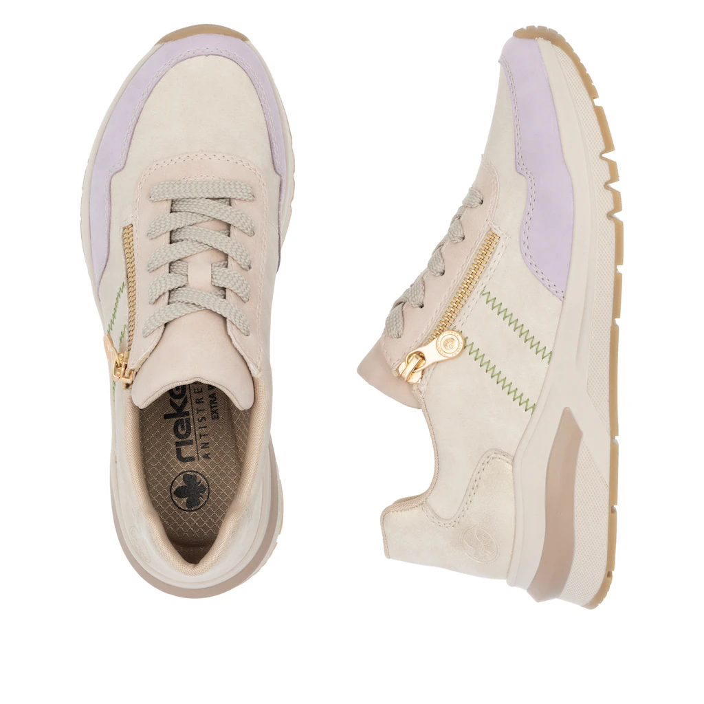 Rieker Wedgesneaker Freizeitschuh Halbschuh Schnürschuh in bequemer Form online kaufen Neuheiten