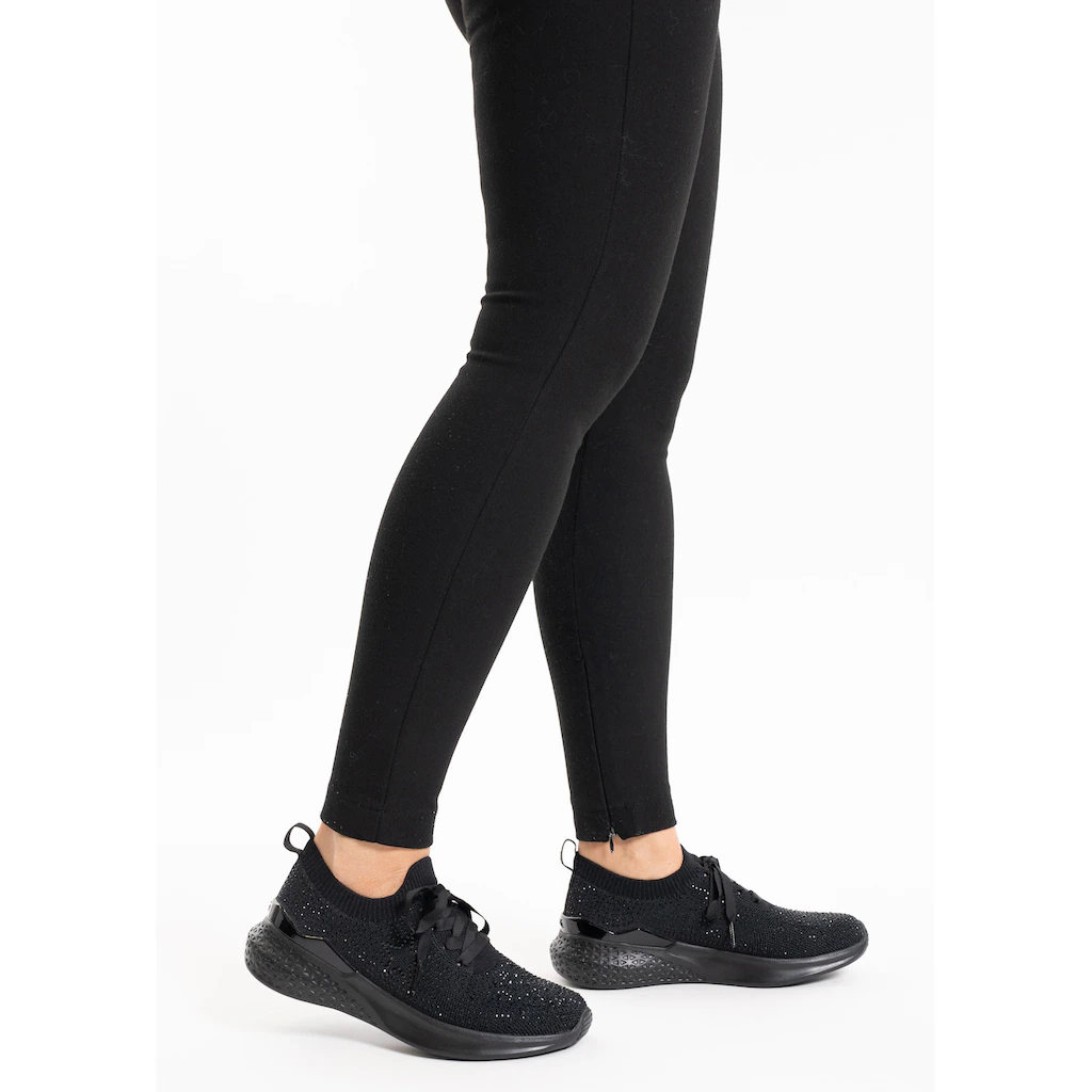 Ara Slip-On Sneaker »MAYA« Schnürschuh Slipper in Strickoptik H-Weite Sonderangebote