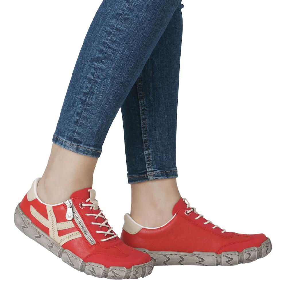 Rieker Slip-On Sneaker Halbschuh Schlupfschuh Freizeitschuh mit weicher Innensohle online kaufen Tiefpreis