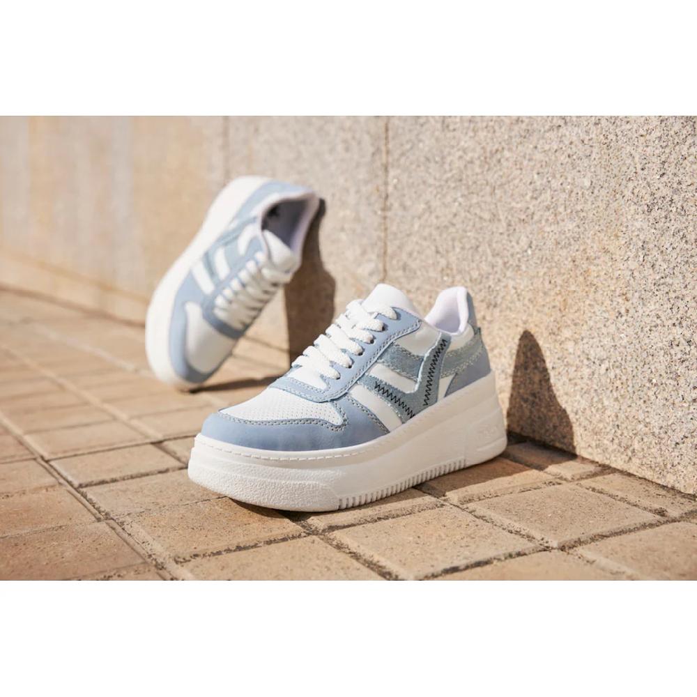 Rieker Plateausneaker Freizeitschuh Halbschuh Schnürschuh mit gepolstertem Schaftrand online bestellen Super Sparpreis