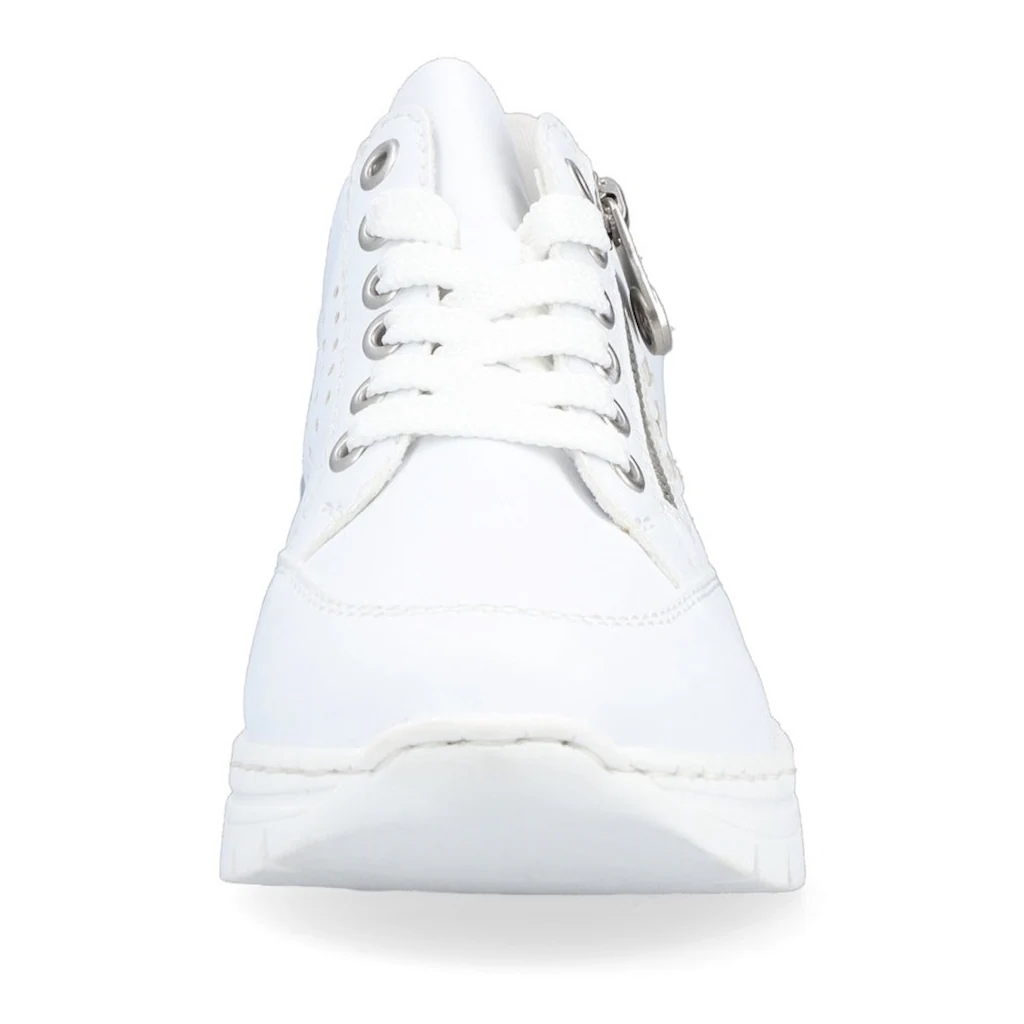 Rieker Wedgesneaker mit seitlichen Flechtdurchzügen Freizeitschuh Halbschuh Schnürschuh online bestellen Bis zu 60% Rabatt