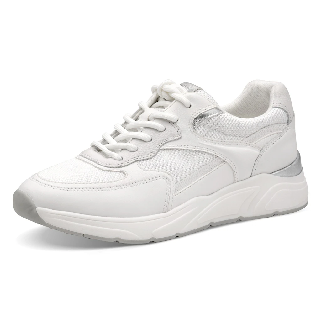 Tamaris Plateausneaker Freizeitschuh Halbschuh Schnürschuh mit gepolstertem Schaftrand ▷ für Begrenzt auf 3 Tage