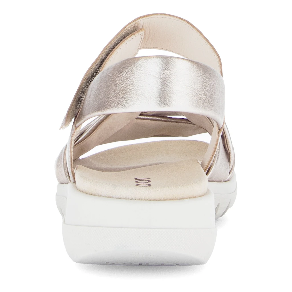 Gabor Riemchensandale Sommerschuh Keilsandalette Bequemschuh mit Klettverschluss online kaufen Sonderangebot