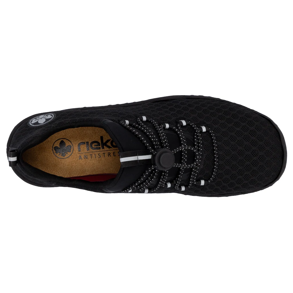 Rieker Slip-On Sneaker Outdoor Schuh Schlupfschuh Slipper mit praktischem Schnellverschluss ▷ für Muttertagsangebot