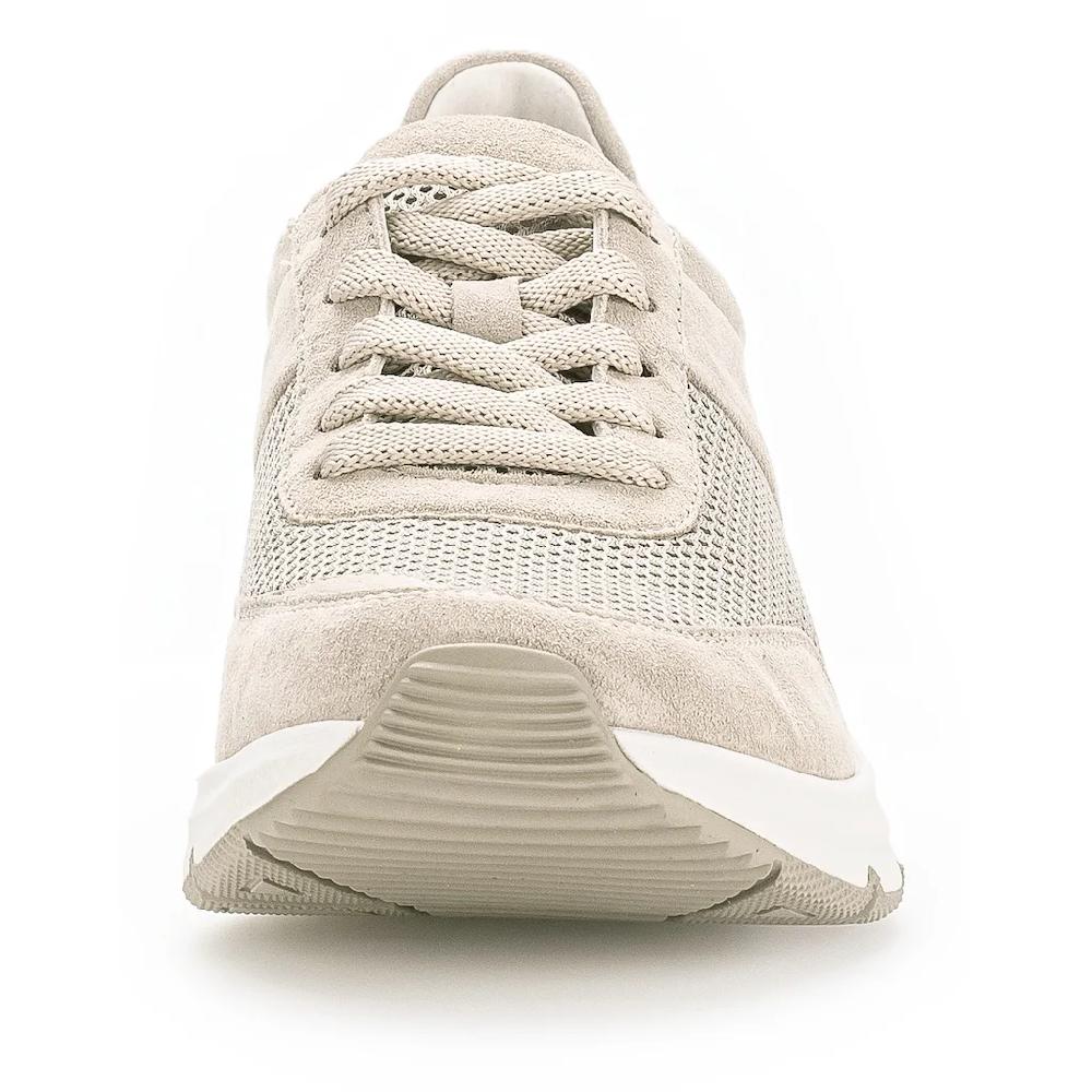 Gabor Rollingsoft Keilsneaker Freizeitschuh Halbschuh Schnürschuh Logoschriftzug an der Ferse kaufen Lagerräumung