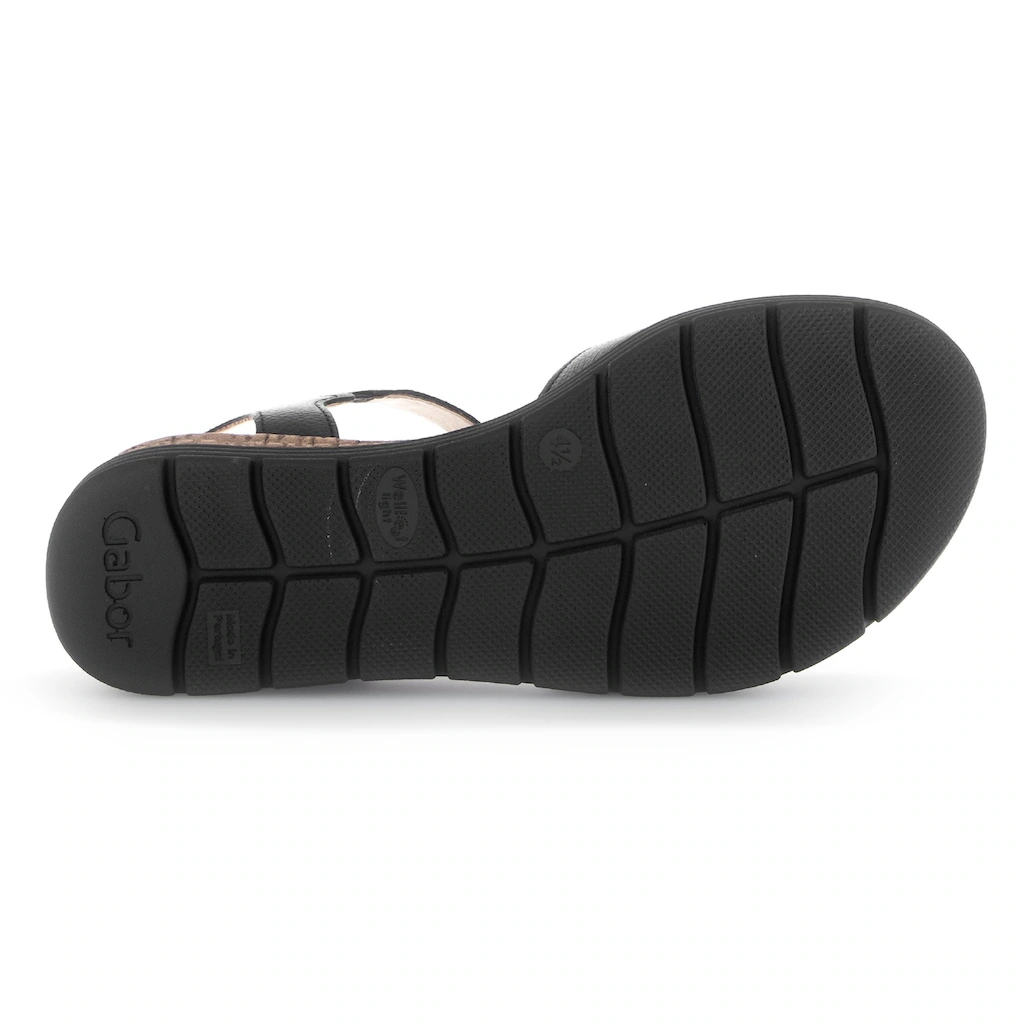 Gabor Keilsandalette »GENUA« Riemchensandale Komfortschuh Sommerschuh Stretcheinsatz Weite G online kaufen Blitzangebot