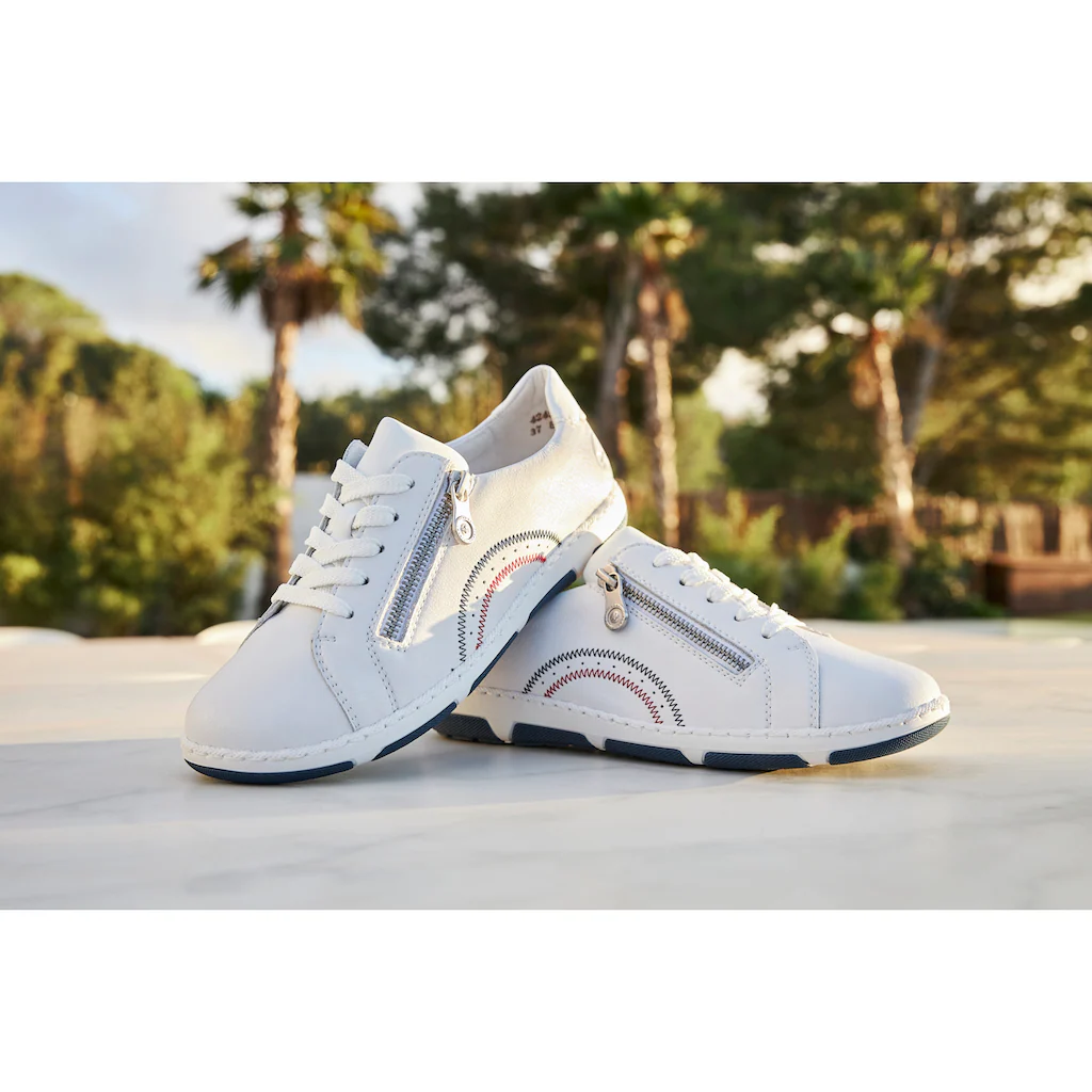 Rieker Sneaker Schnürschuh Halbschuh Freizeitschuh mit weichem Schaftrand online bestellen Kauf eins, bekomm eins gratis