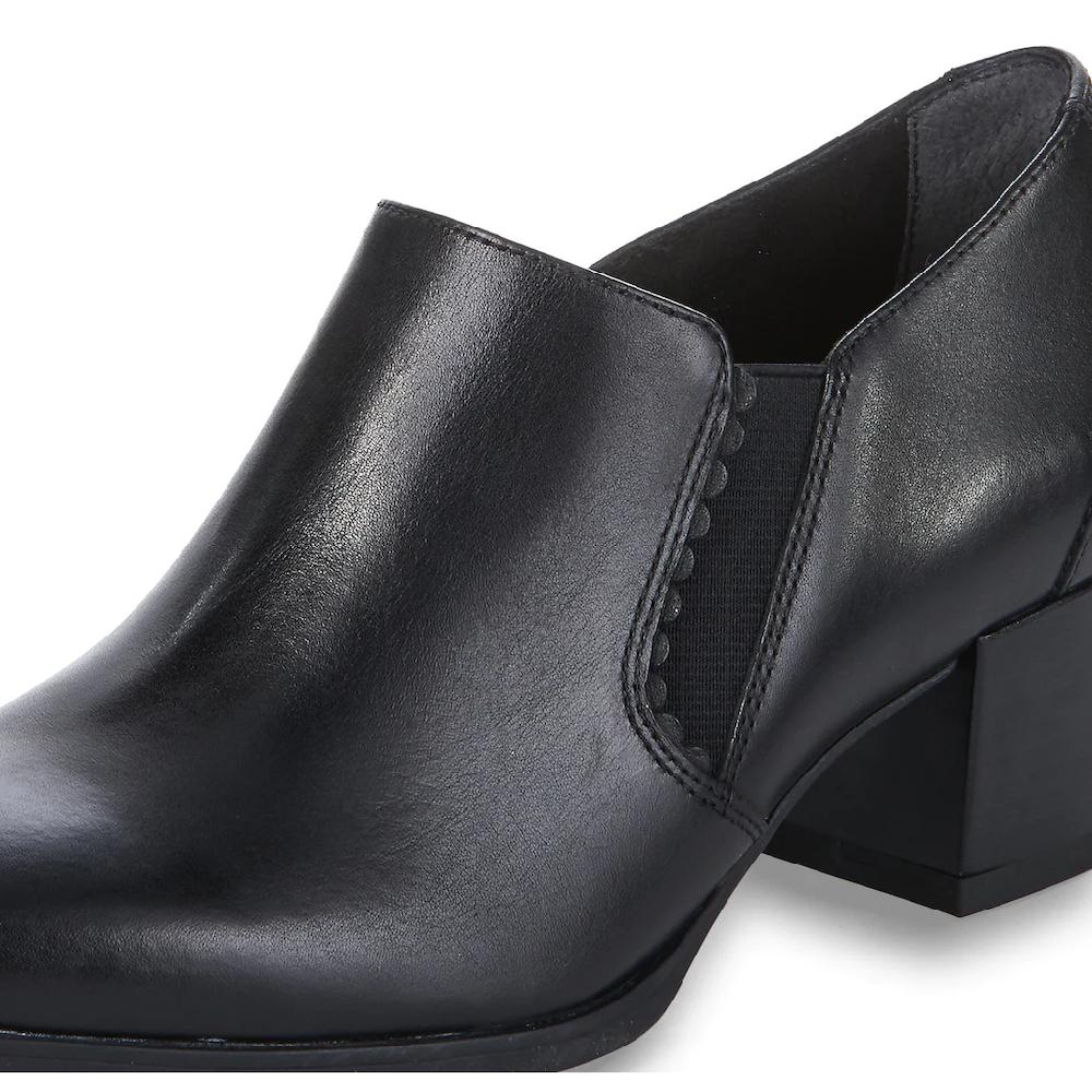 Tamaris Hochfrontpumps »Oceana« Blockabsatz Businessschuh Schlupfschuh mit Stretcheinsätzen bestellen Wochenangebot