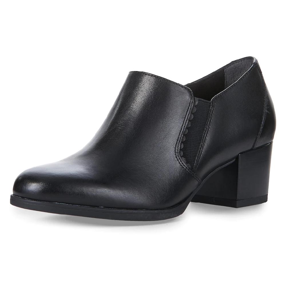 Tamaris Hochfrontpumps »Oceana« Blockabsatz Businessschuh Schlupfschuh mit Stretcheinsätzen bestellen Wochenangebot