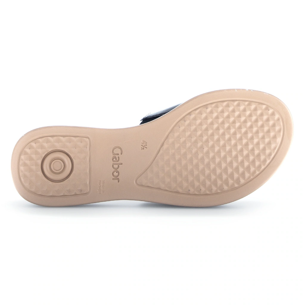 Gabor Pantolette »RHODOS« Sommerschuh Komfortschuh kleiner Stretcheinsatz Weite G (=weit) Bis zu 60% Rabatt