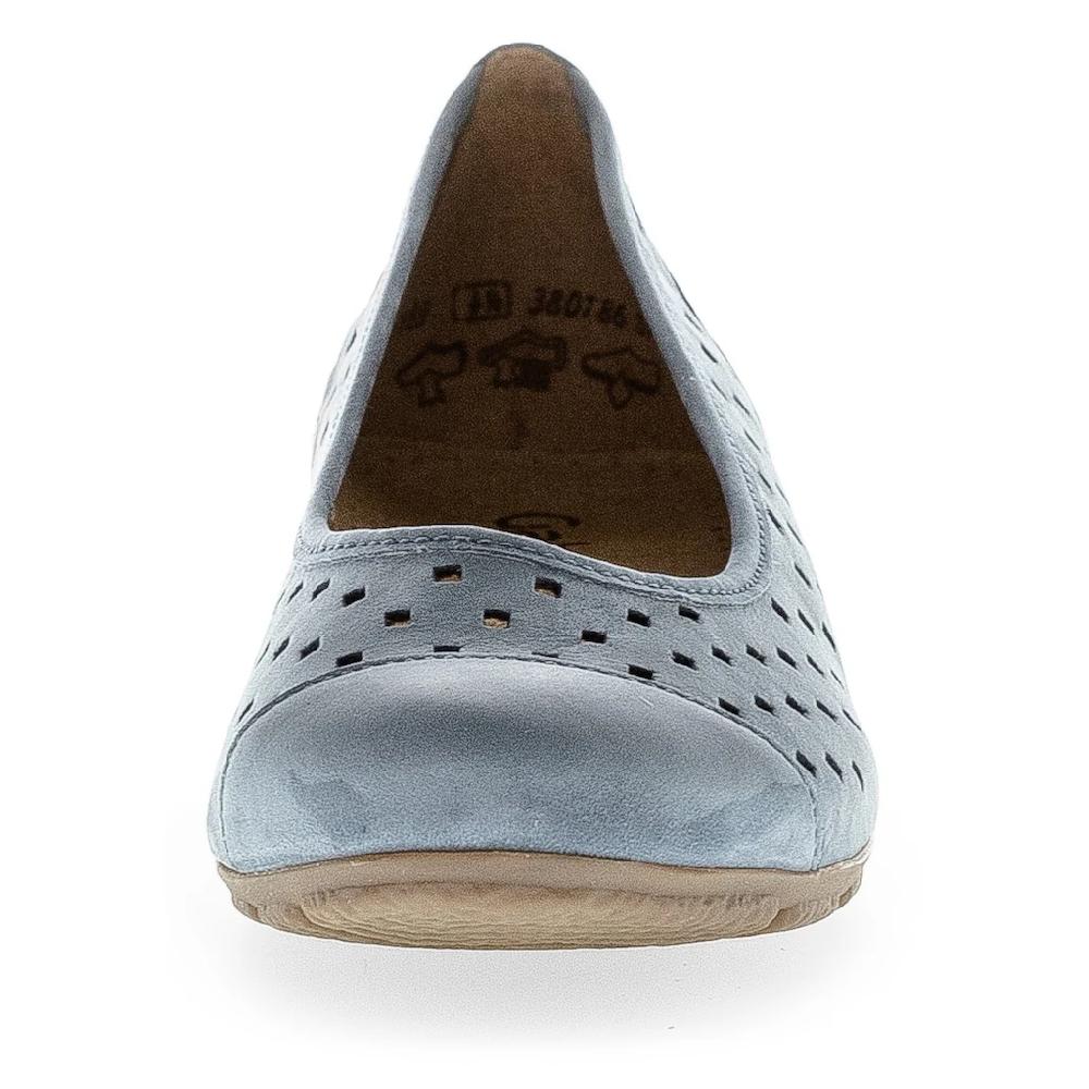 Gabor Ballerina Slipper Businessschuh Halbschuh mit Hovercraft Luftkammerlaufsohle kaufen Sonderangebot der Fabrik