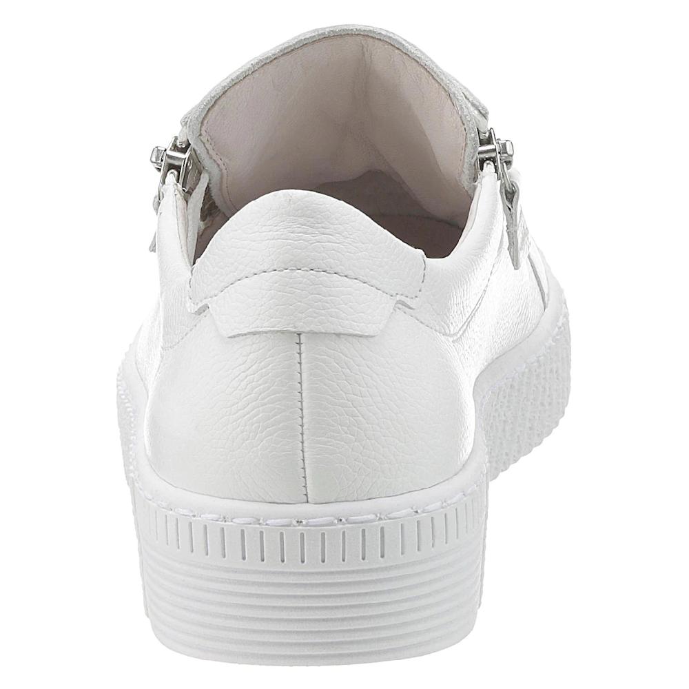Gabor Plateausneaker Freizeitschuh Halbschuh Schnürschuh mit zwei Reißverschlüssen Riesige Rabatte
