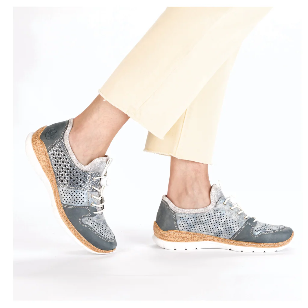 Rieker Slip-On Sneaker Slipper Schlupfschuh mit MemoSoft-Ausstattung ▷ für Speichern exportieren