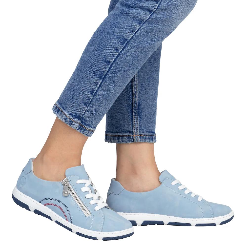 Rieker Sneaker Halbschuh Schnürschuh Freizeitschuh mit sportiver Laufsohle online bestellen 50% Rabatt für begrenzte Zeit