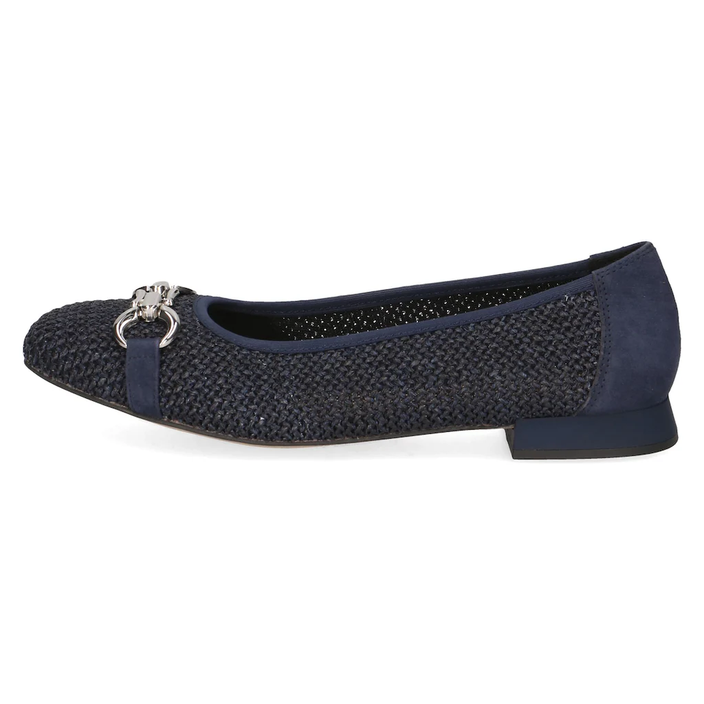 Caprice Ballerina Blockabsatz Bequemschuh Businessschuh mit Schmuckelement Günstig kaufen