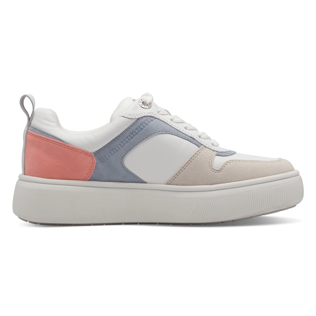 Tamaris Plateausneaker Freizeitschuh Halbschuh Schnürschuh mit Kontrastbesätzen online bestellen Online Shopping