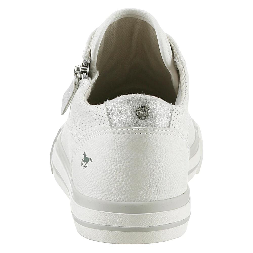 Mustang Shoes Sneaker mit Synthetikfersenfleck online kaufen Vatertagsangebot