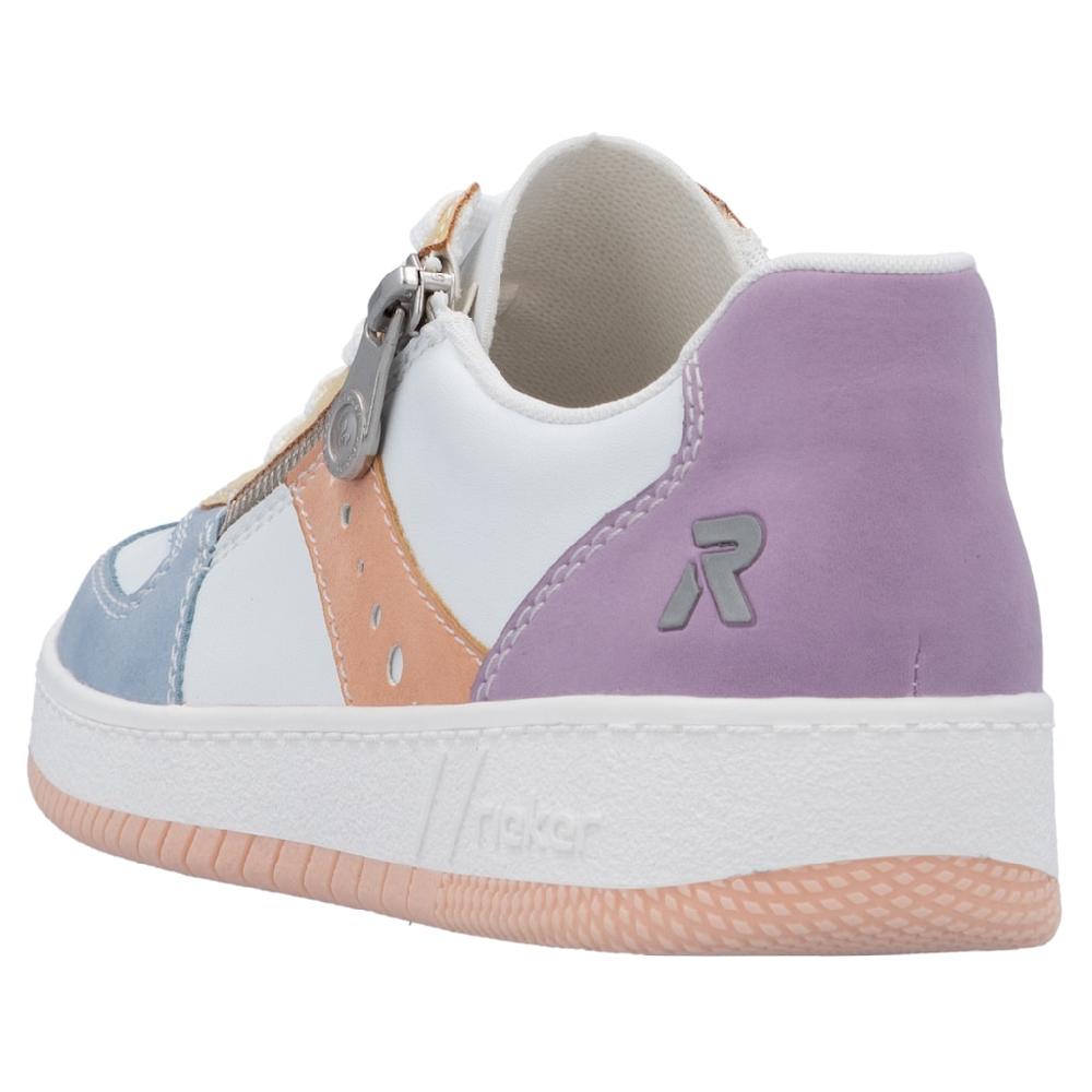 RIEKER Sport Sneaker in aktueller Farbkombination Freizeitschuh Halbschuh Schnürschuh bestellen Online Outlet