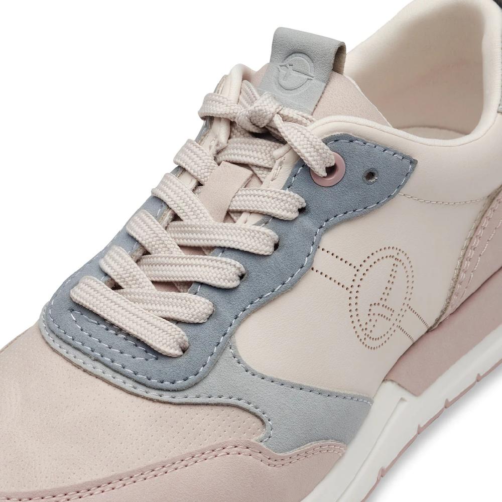 Tamaris Keilsneaker Schnürschuh Freizeitschuh Halbschuh mit Kontrastbesätzen Räumungsverkauf