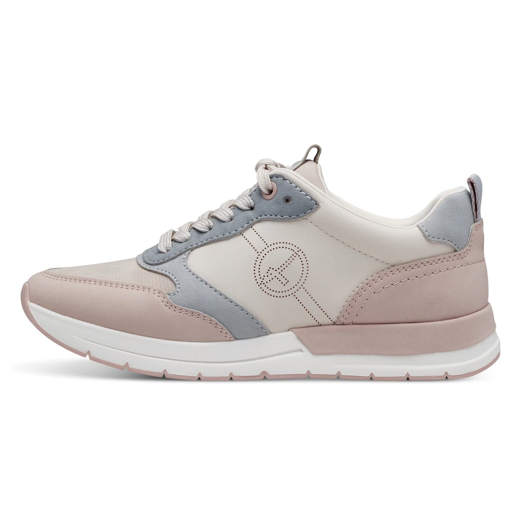 Tamaris Keilsneaker Schnürschuh Freizeitschuh Halbschuh mit Kontrastbesätzen Räumungsverkauf