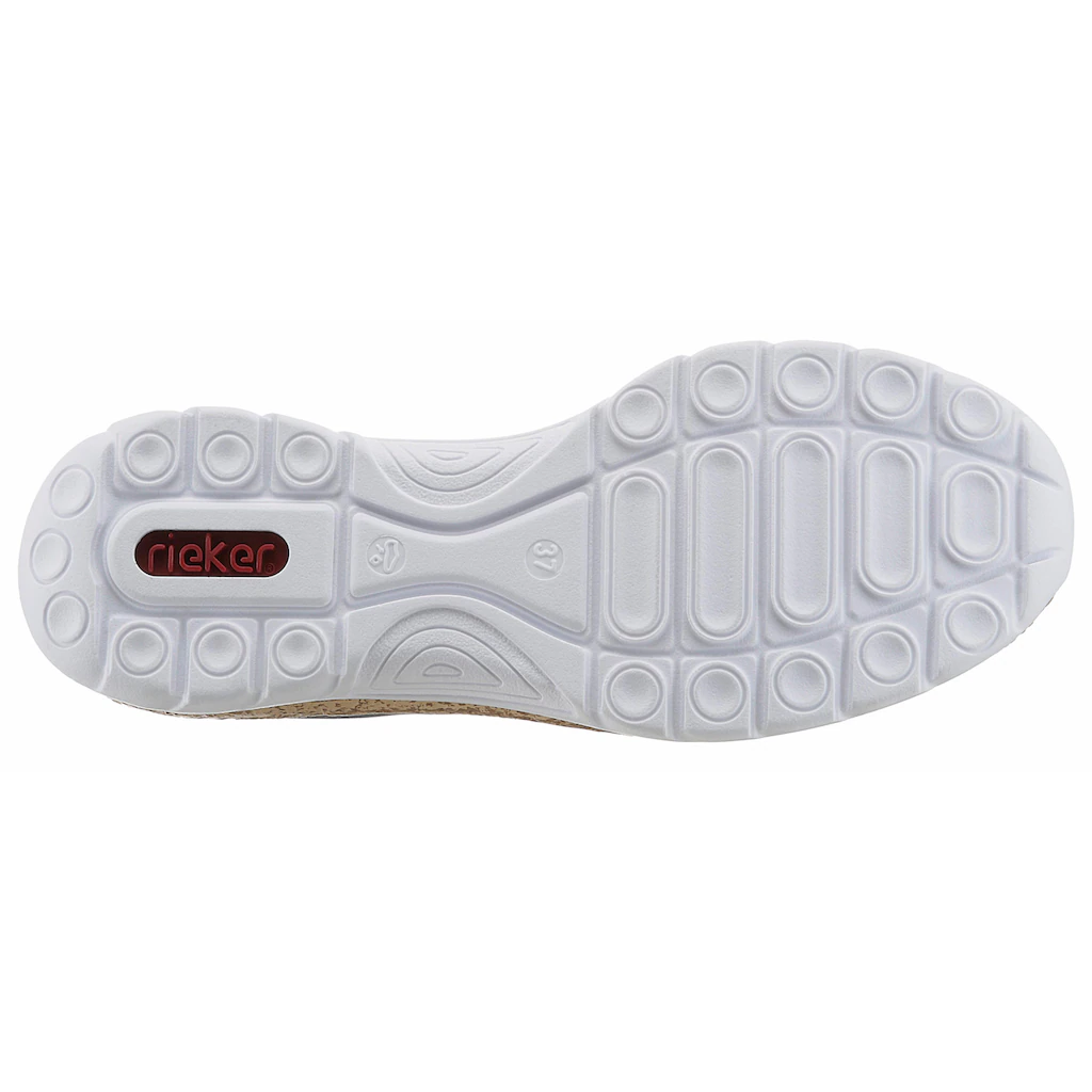Rieker Slip-On Sneaker Slipper Schlupfschuh mit Außenreißverschluss bestellen Bis zu 65% Rabatt