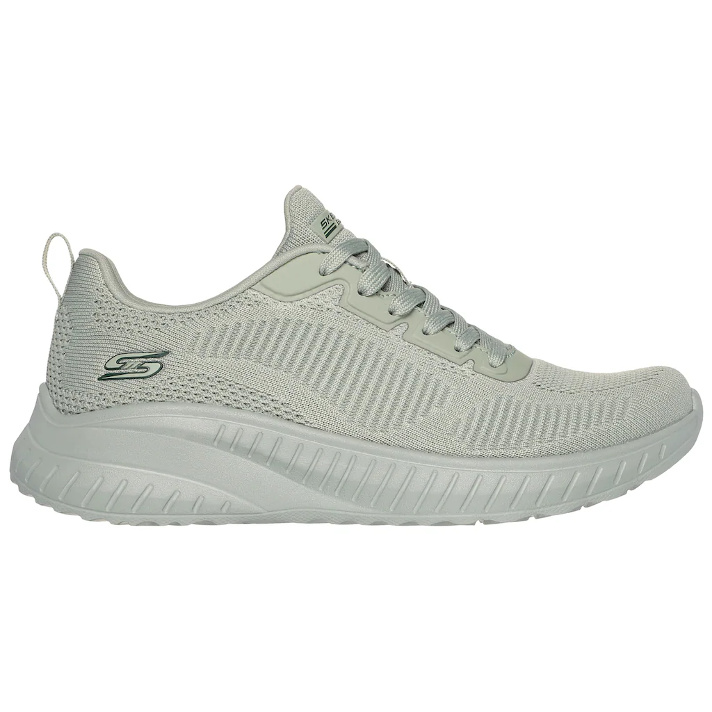 Skechers Sneaker »BOBS SQUAD CHAOS FACE OFF« Freizeitschuh Halbschuh Schnürschuh mit Komfort-Innensohle ▷ für Nur für heute